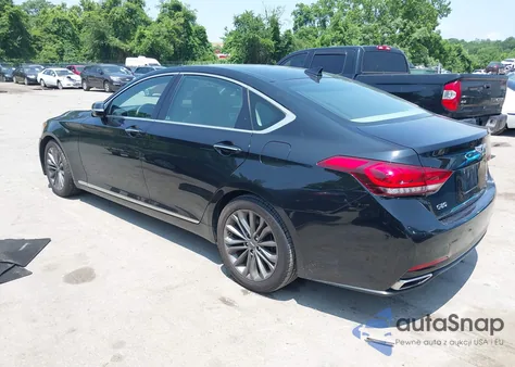 2017 Genesis G80 3.8 from USA, damaged, VIN KMHGN4JE2HU172581